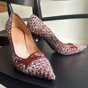 Casadei  Tweed heels Size 8